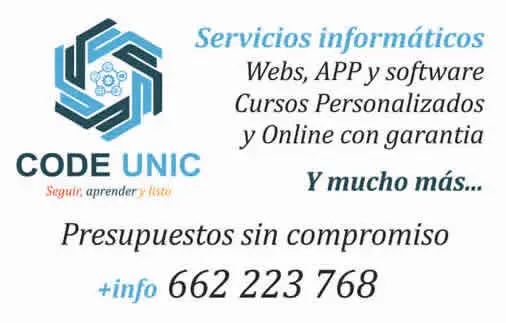 Card de empresa de CODE UNIC SERVICIOS INFORMÁTICOS EN MALLORCA