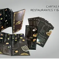 Cartas para Bares y Restaurantes